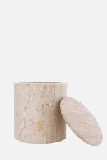 Travertine Candle Holder