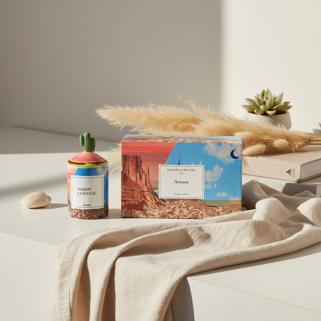 شمعة أريزونا المعطرة من ميزون لا بوجي (350 جرامًا)