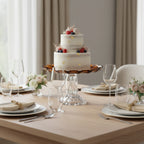 Mario Luca Giusti Girasole Cakestand – Amber Acrylic