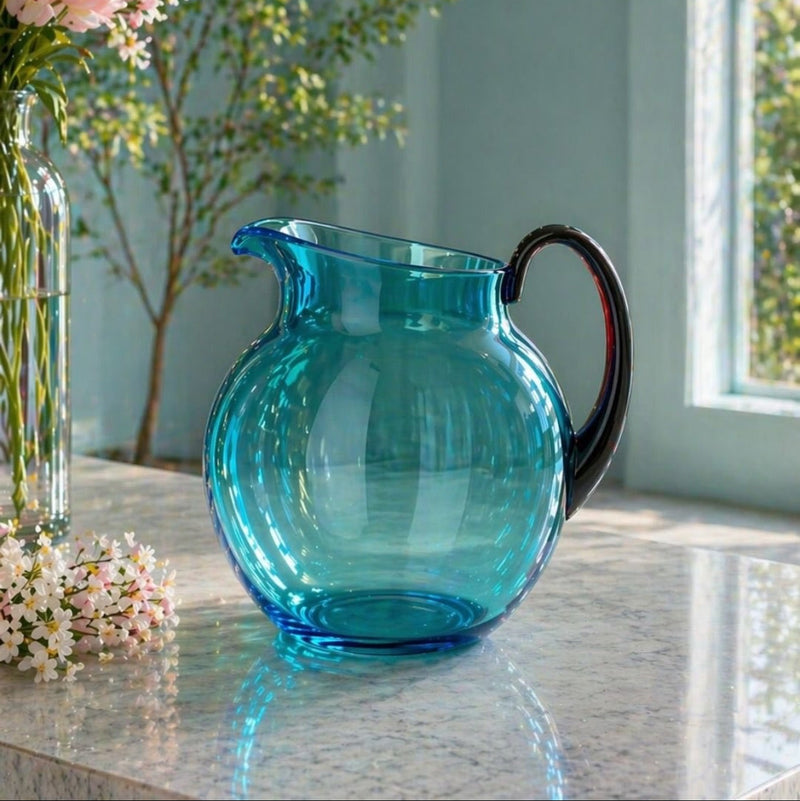 Pallina Acrylic Jug, Turquoise, 2L