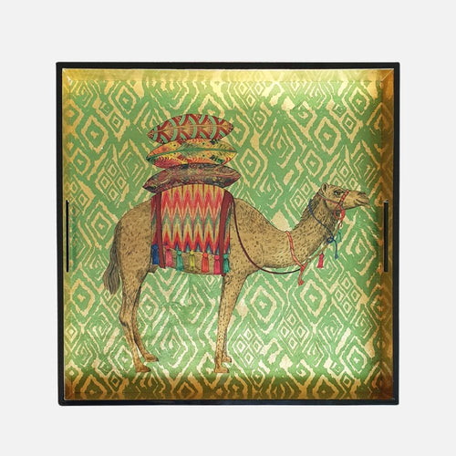 Matthew Williamson Lacquered Wooden Tray