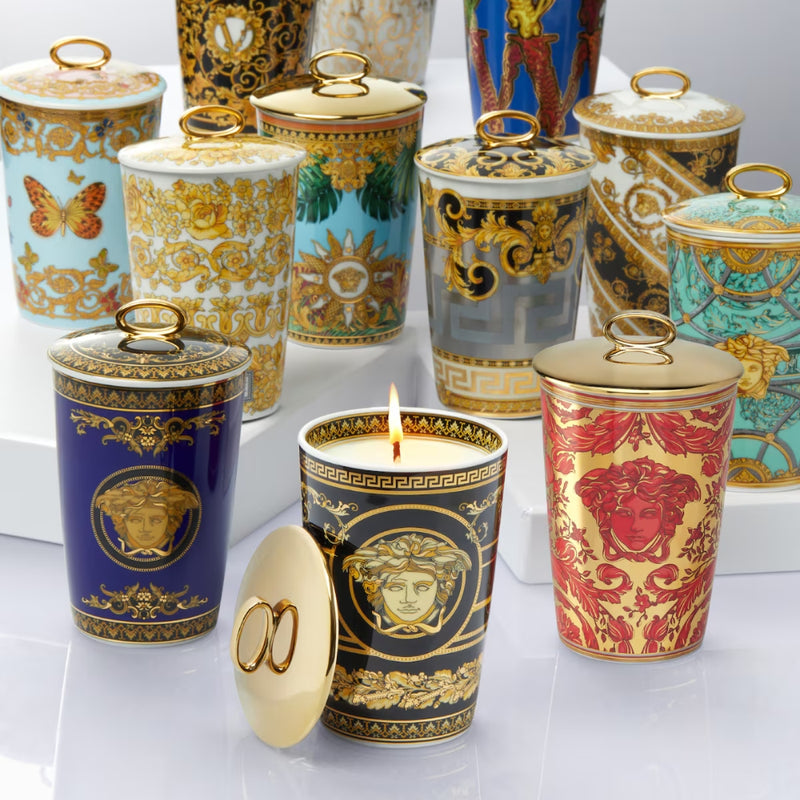 Medusa Garland Scented Candle – Porcelain