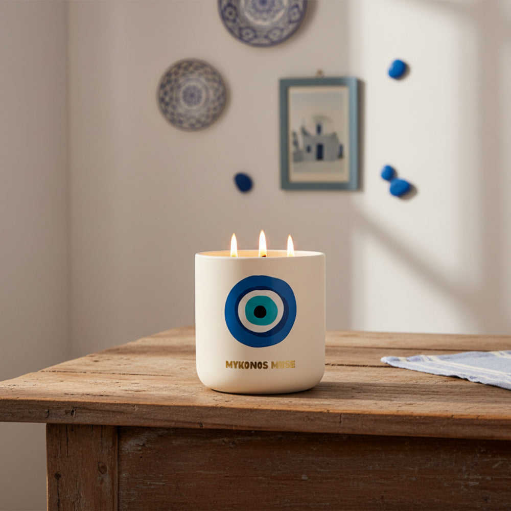Travel from Home: Mykonos Muse XL Candle, 1kg