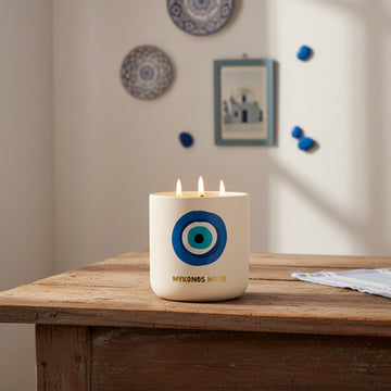 شمعة ميكونوس ميوز للسفر من المنزل XL