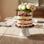 طبق كيك دائري بقاعدة من نيشي برينتانيير، 33 سم