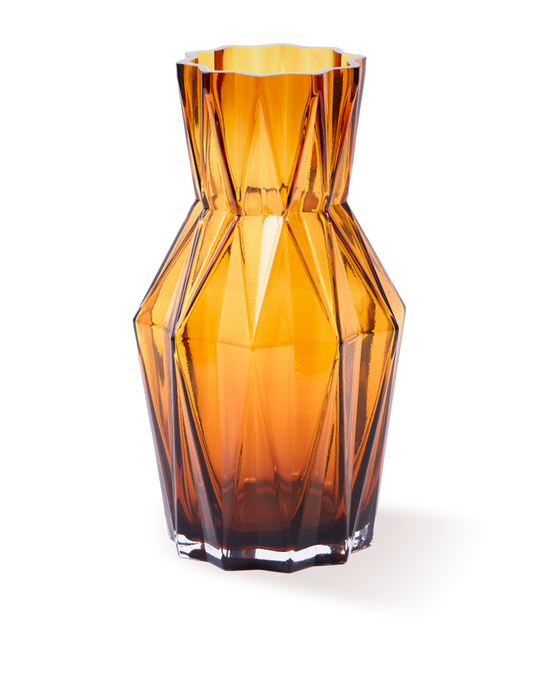 Glass Folds Vase - S