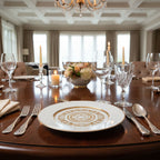 طبق عشاء أوبرا جولدن 27 سم