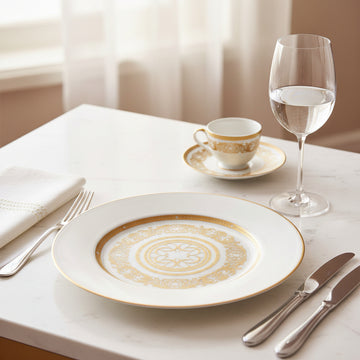 طبق عشاء أوبرا جولدن 27 سم