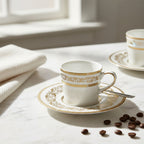 Opera Gold Espresso Cup & Saucer 9Cl G.B.