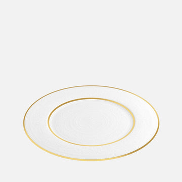 طبق حلوى/سلطة أوبرا أبيض (22 سم)