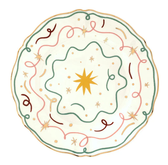 Round Platter Star