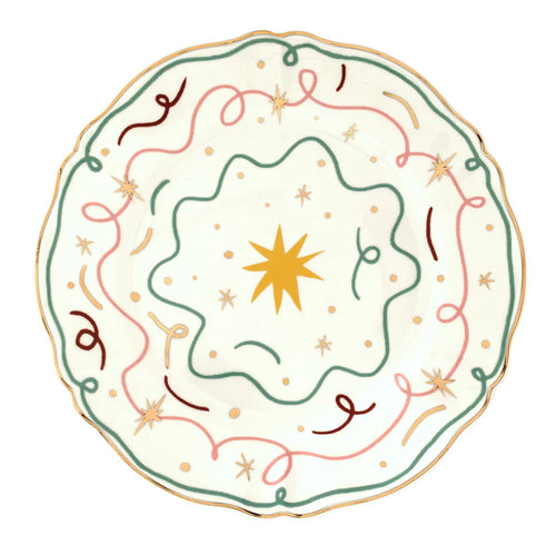 Round Platter Star