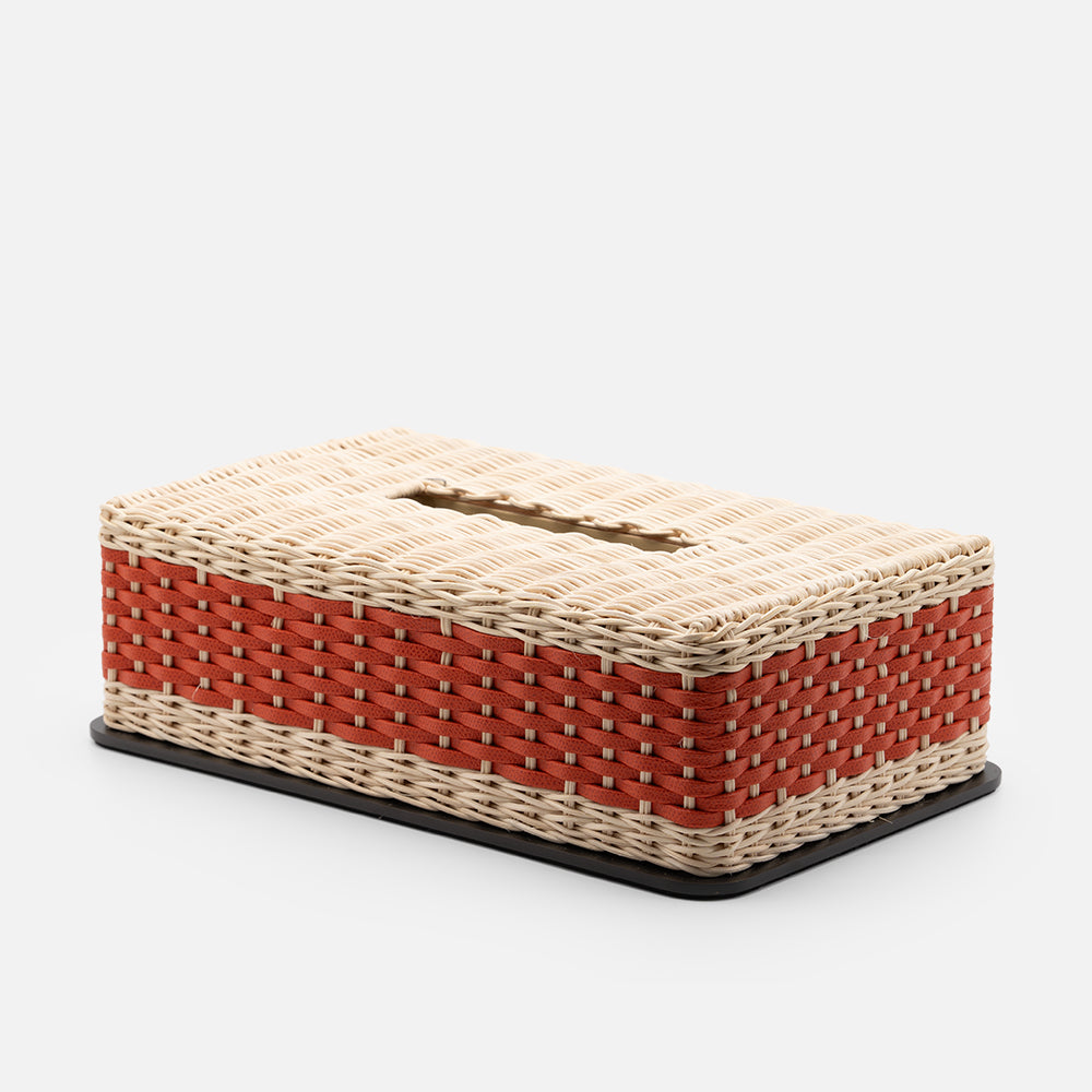Amiens Rattan Tissue Box (Mango)