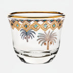 كوب غاوا S/6 أخضر النخيل 80 مل للمنزل