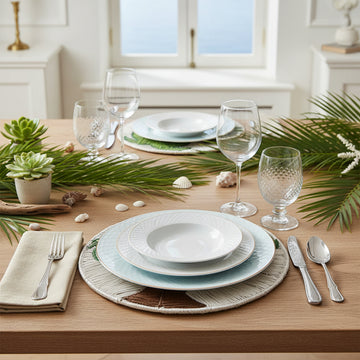 طبق شحن من نخيل الرافيا – 38 سم