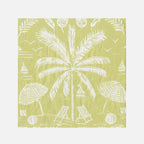 Palms And Parasols Key Lime Luncheon Napkins