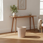 سلة ورق دائرية – سلة خفيفة من الخيزران