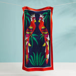 Ja Parrots Beach Towel - 40" X 70" for Decor__x0026__Living