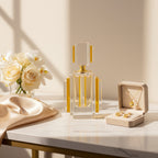 شريحة زجاجة عطر