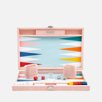 Pink Crocodile Medium Backgammon