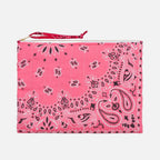 Call It Pochette Zippée Matelassé - Coeurstrawberry/ Real Red Quilted Zip Pouch