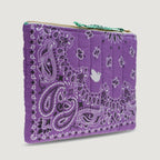 Call It Pochette Zippée Matelassé - حقيبة مبطنة بسحاب كولومبيليلاس/نعناع