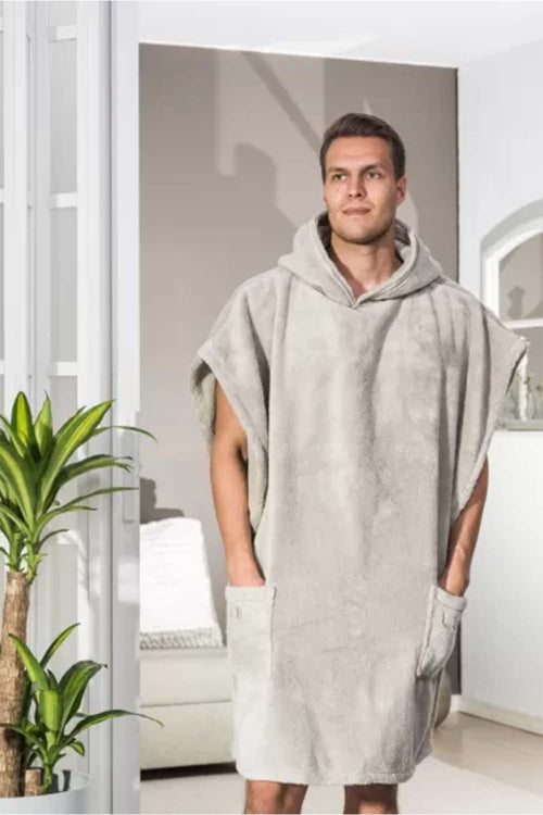 Poncho Towel S/M, Sand