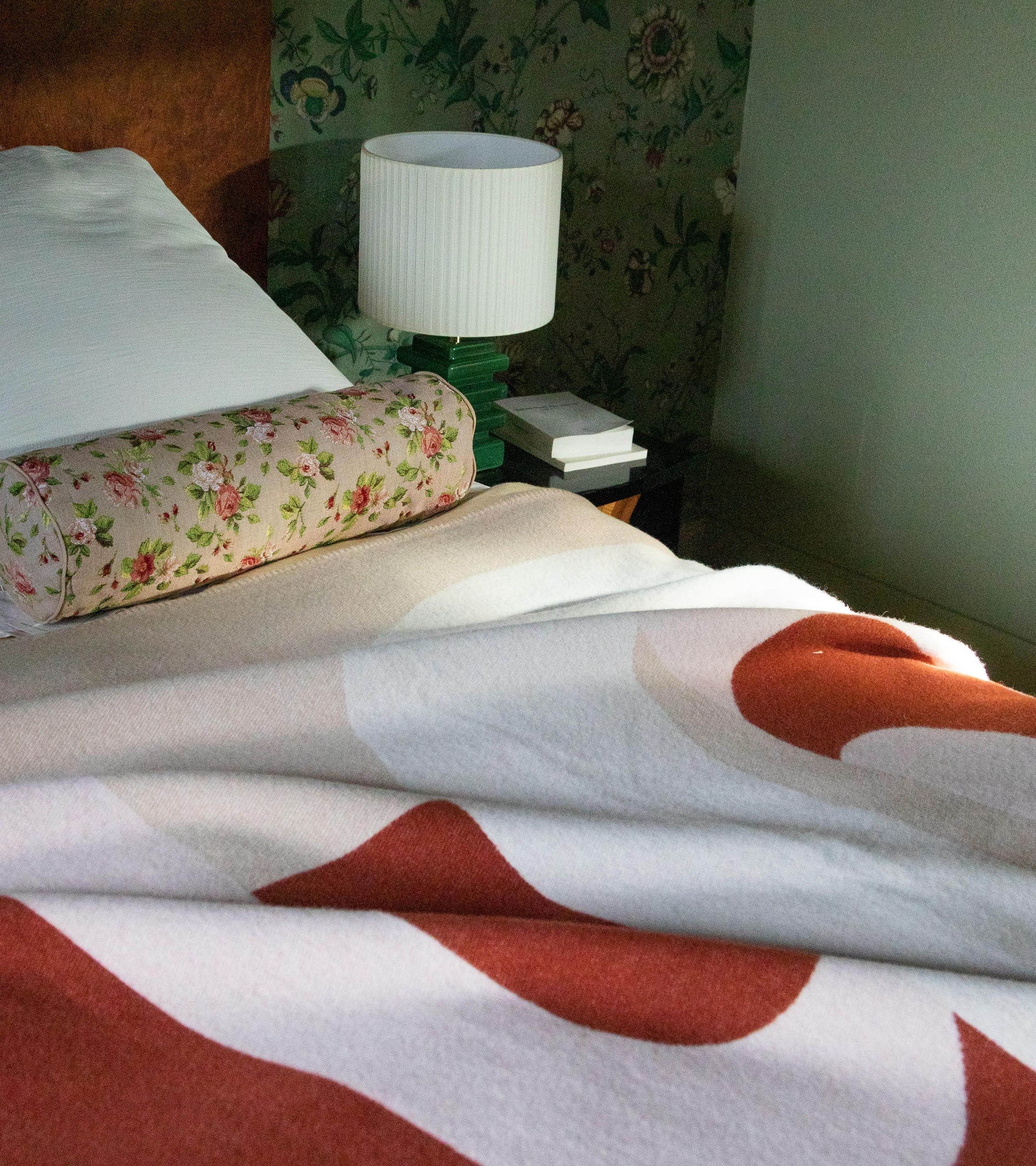 بطانية صوف روما بيج ووردي