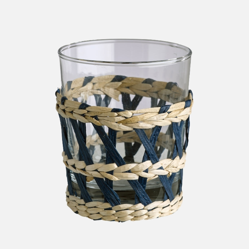 Reed Glass Tumblers – Set of 6 Multicolour