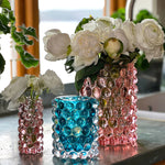 Hurricane Boule Large Rosé – Hand-Blown Glass Lamp & Vase