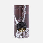 Rosso Levanto Oil Burner – Brass Bowl &amp; Tealight Base