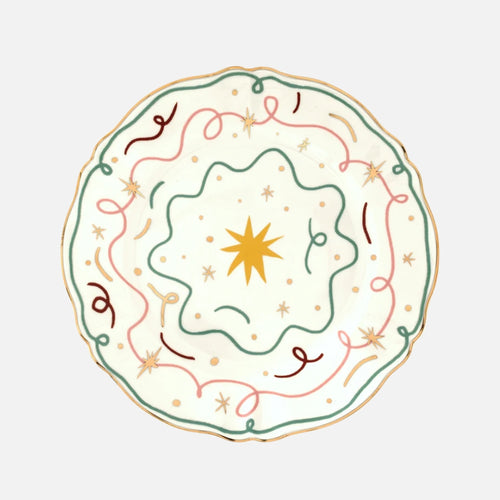 Round Platter Star