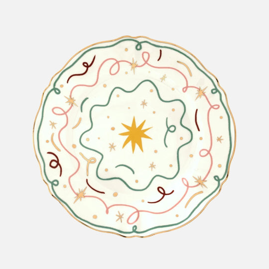 Round Platter Star