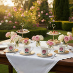 Sahara Rose Espresso Cups (Set of 6)