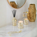 Scented Candle Carousel Surprise Window – Ginger Wood Aroma