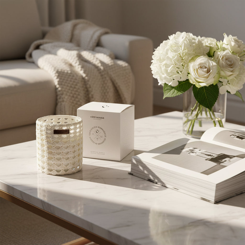 شمعة معطرة – مجموعة ماكارون (كبير)