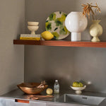 Bonnie Handcrafted Mango Wood Serving Bowl – Golden Oak