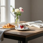 طقم من فنجانين قهوة وصحن - L'Archipel Sentimental