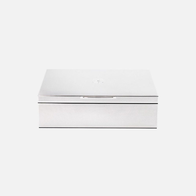 Silver Large Watch Jewellery and Legacy Box