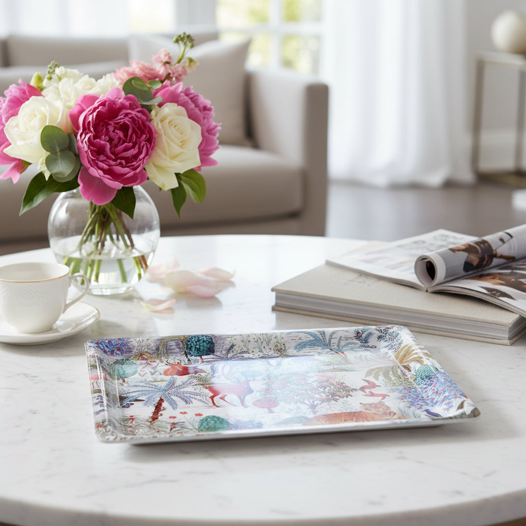 صينية أكريليك صغيرة - حديقة القصر