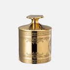 Versace Golden Medusa Table Light with Scented Candle