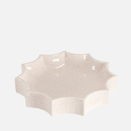 Tasca Small Cream White Ceramic Change Tray