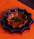 صينية تغيير كبيرة من السيراميك الأزرق من تاسكا - جريئة وأنيقة