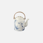 Japanese Teapot - Blue Mismatched