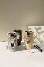 Lilac Scented Candle Holder Set