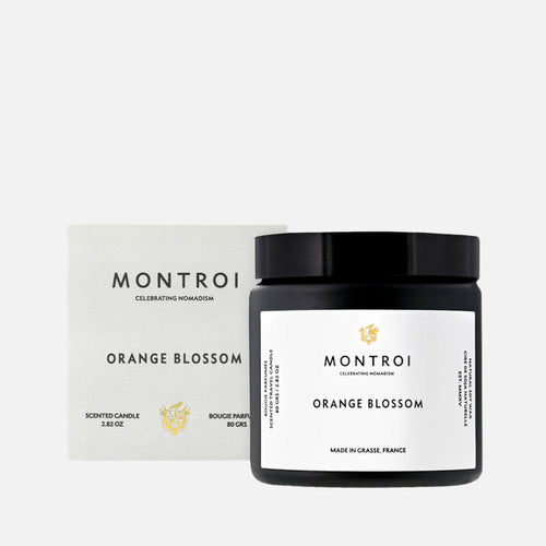 شمعة سفر برائحة زهر البرتقال