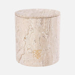 Travertine Candle Holder
