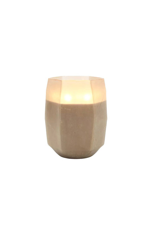 Onno Candle Terre Light Smoked Xl Ca21X28Cm Sage