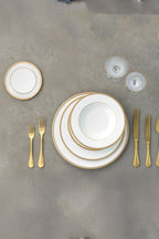 كوب شاي وصحن لو فيرييه ذهبي، 230 مل