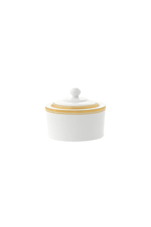 Le Verrier Gold Sugar Pot, 220ml